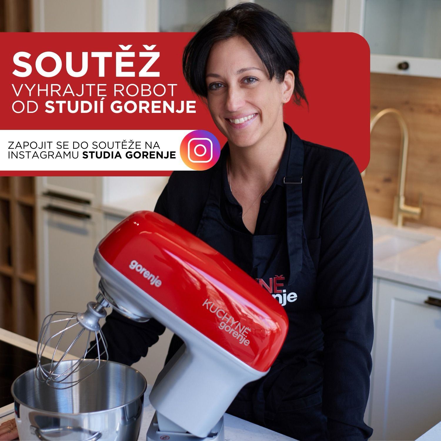 Popup okno - Soutěž 'Vyhrajte robot od Studií Gorenje'