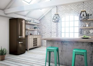 Retro Gorenje ledncie-Dark-chocolate